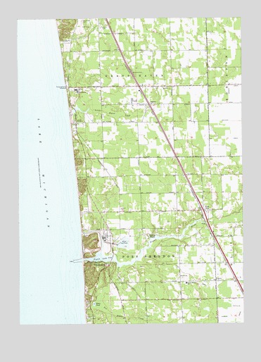 Port Sheldon, MI USGS Topographic Map
