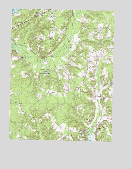 Port Tobacco, MD USGS Topographic Map