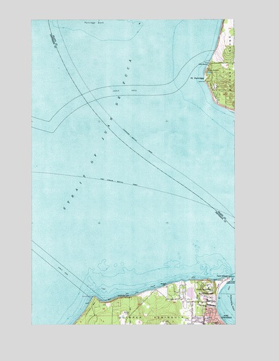 Port Townsend North, WA USGS Topographic Map