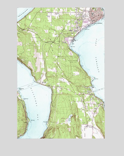 Port Townsend South, WA USGS Topographic Map