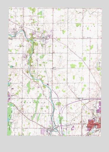 Port Washington West, WI USGS Topographic Map