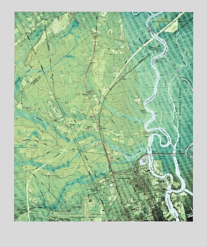 Port Wentworth, GA USGS Topographic Map