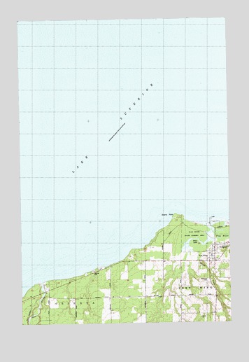 Port Wing, WI USGS Topographic Map