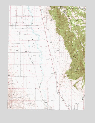 Portage, UT USGS Topographic Map