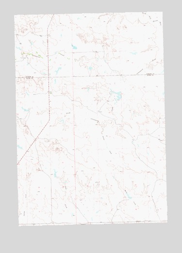 Porter Creek, SD USGS Topographic Map