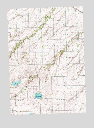 Porter SW, MN USGS Topographic Map