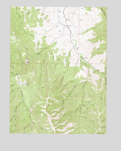 Porterville, UT USGS Topographic Map