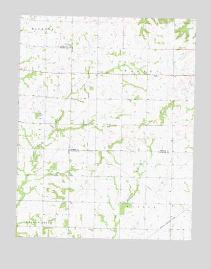 Porterville, KS USGS Topographic Map