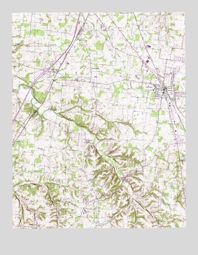 Portland, TN USGS Topographic Map