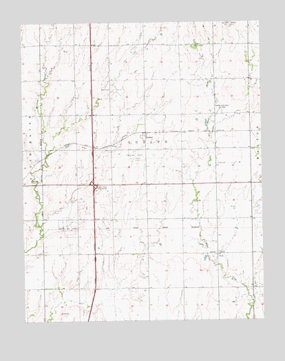 Portland, KS USGS Topographic Map