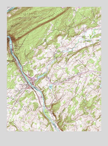 Portland, PA USGS Topographic Map