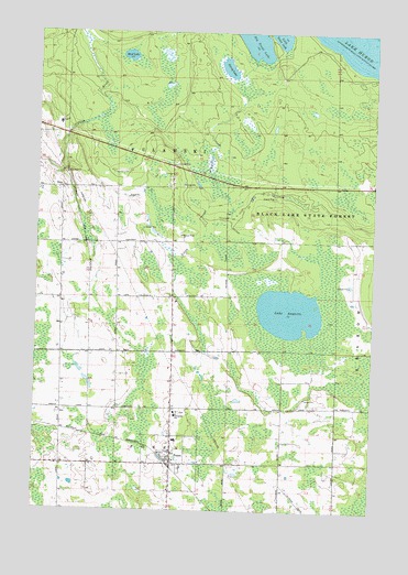 Posen, MI USGS Topographic Map
