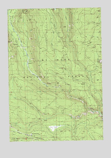 Post Point, OR USGS Topographic Map
