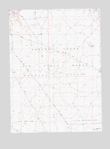 Pot Hole Butte, ID USGS Topographic Map