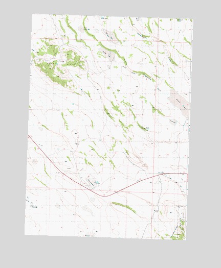Potato Hills, OR USGS Topographic Map