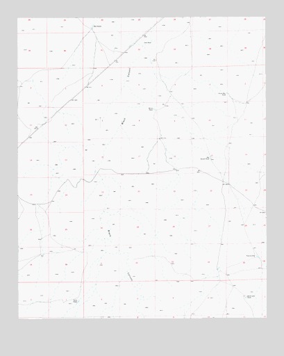 Potato Wash NE, AZ USGS Topographic Map
