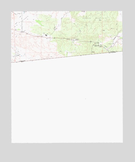 Potrero, CA USGS Topographic Map