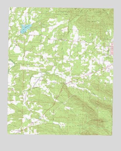 Potter, AR USGS Topographic Map