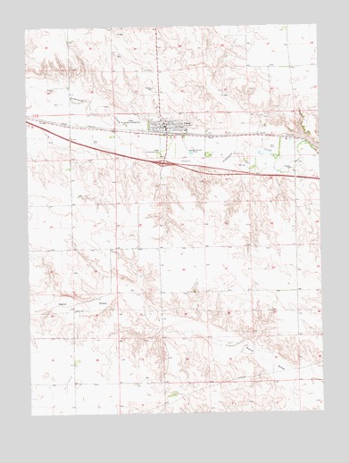 Potter, NE USGS Topographic Map