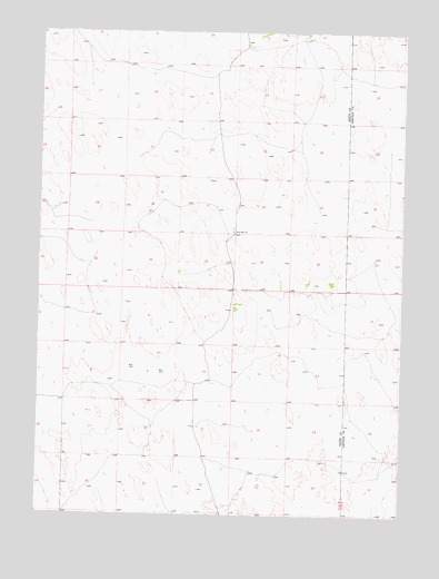 Big Bald Hill SE, NE USGS Topographic Map