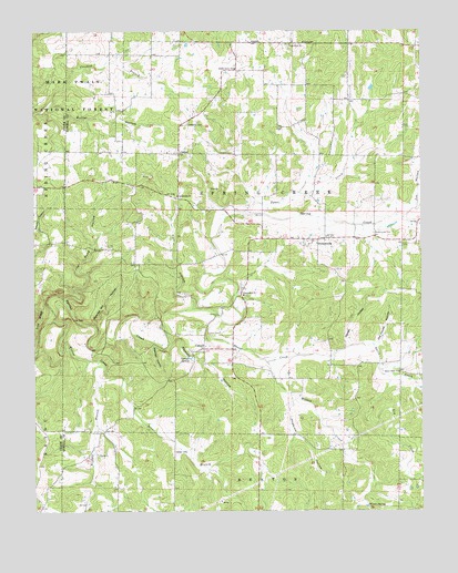 Pottersville, MO USGS Topographic Map