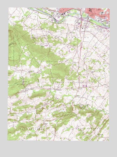 Pottstown, PA USGS Topographic Map