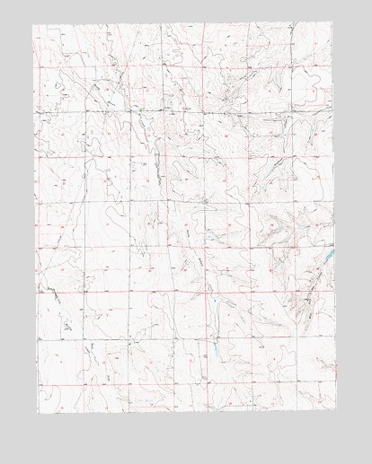 Potty Brown Creek, CO USGS Topographic Map