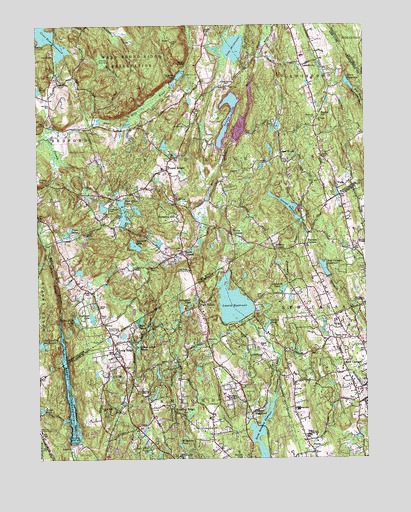 Pound Ridge, NY USGS Topographic Map