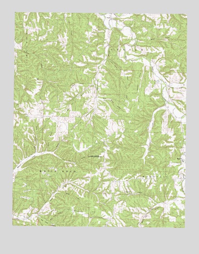 Powell, MO USGS Topographic Map