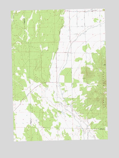Powell Butte, OR USGS Topographic Map
