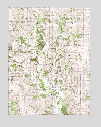 Powersville, MO USGS Topographic Map