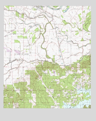 Powhatan, LA USGS Topographic Map