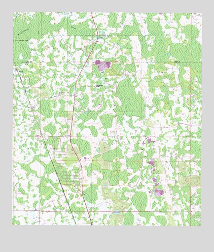 Poyner, FL USGS Topographic Map