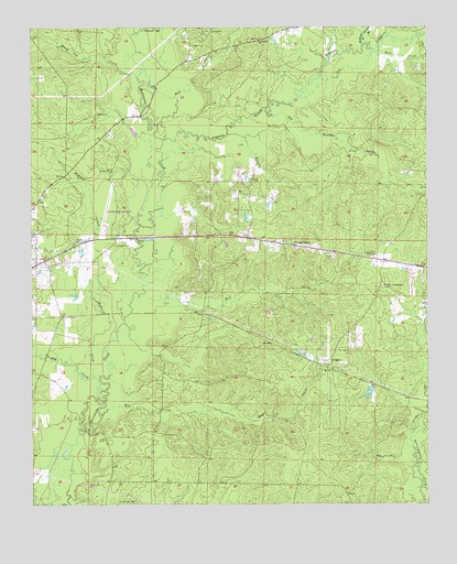 Prague, AR USGS Topographic Map