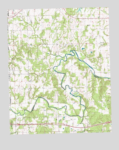 Prague NE, OK USGS Topographic Map