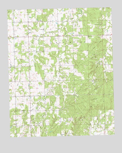 Prague SE, OK USGS Topographic Map