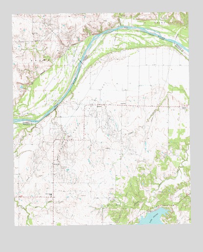 Prairie Valley School, TX USGS Topographic Map