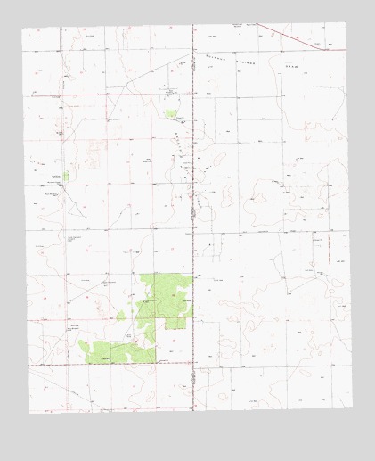 Prairieview NE, NM USGS Topographic Map