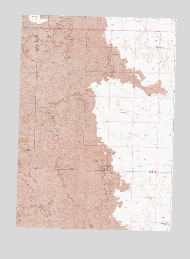 Pratt Butte, ID USGS Topographic Map