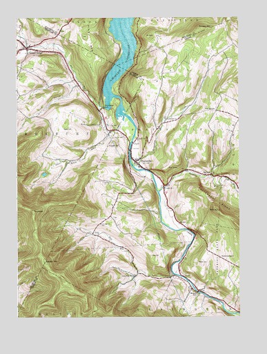 Prattsville, NY USGS Topographic Map