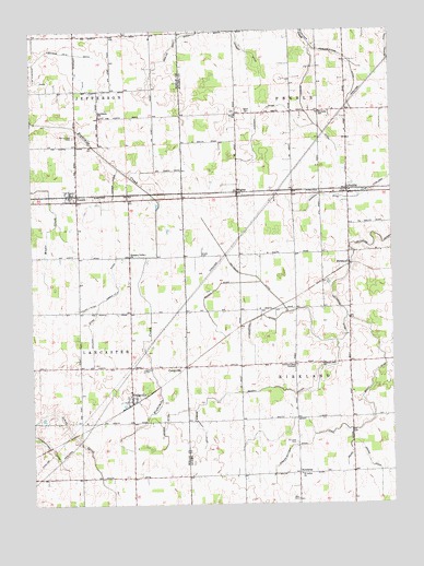 Preble, IN USGS Topographic Map