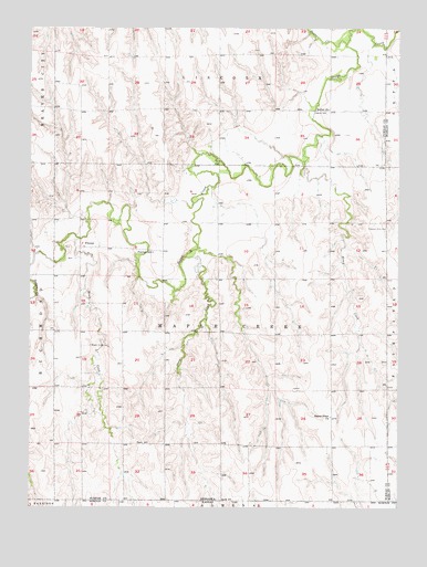 Precept, NE USGS Topographic Map
