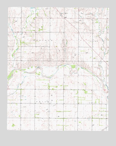 Prentiss, OK USGS Topographic Map