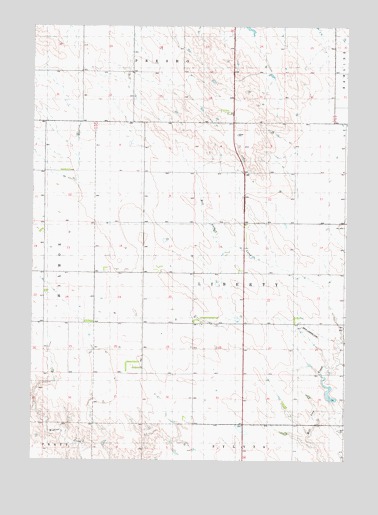 Presho SE, SD USGS Topographic Map