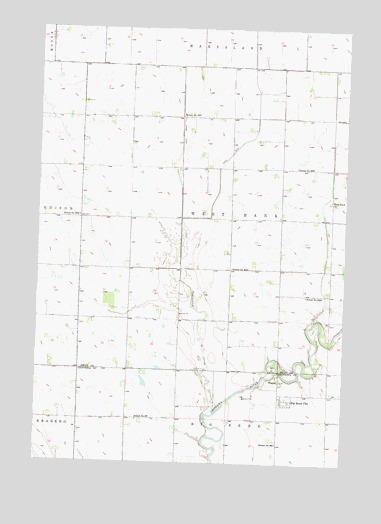 Big Bend City, MN USGS Topographic Map