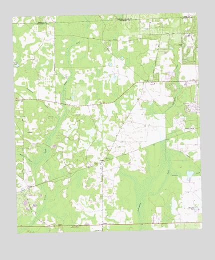Pretoria, GA USGS Topographic Map