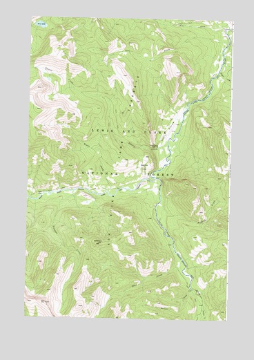Pretty Prairie, MT USGS Topographic Map
