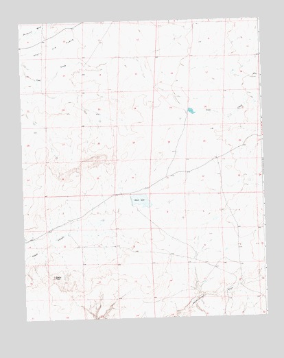 Pretty Rock, NM USGS Topographic Map