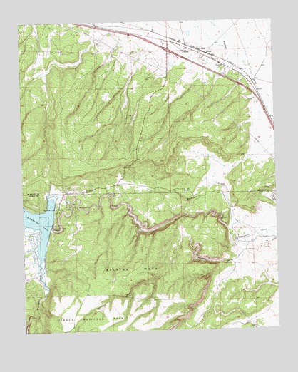 Prewitt, NM USGS Topographic Map