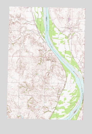 Price, ND USGS Topographic Map